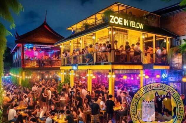 Hostel Lazy Gibbon 1 Chiang Mai - Tha Phae Gate Exterior foto
